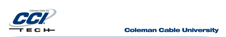 Coleman Cable University